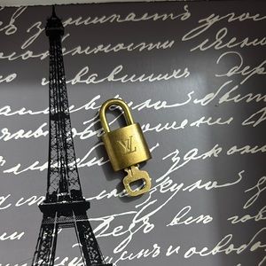 Louis Vuitton Gold Padlock